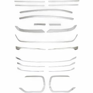 2019-2024 MODELLER ARASI UYUMLU PANJUR VE TAMPON KROM SETİ